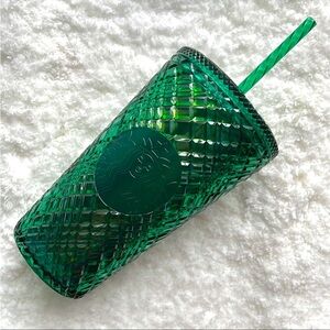 Starbucks Grande Green Jeweled Tumbler